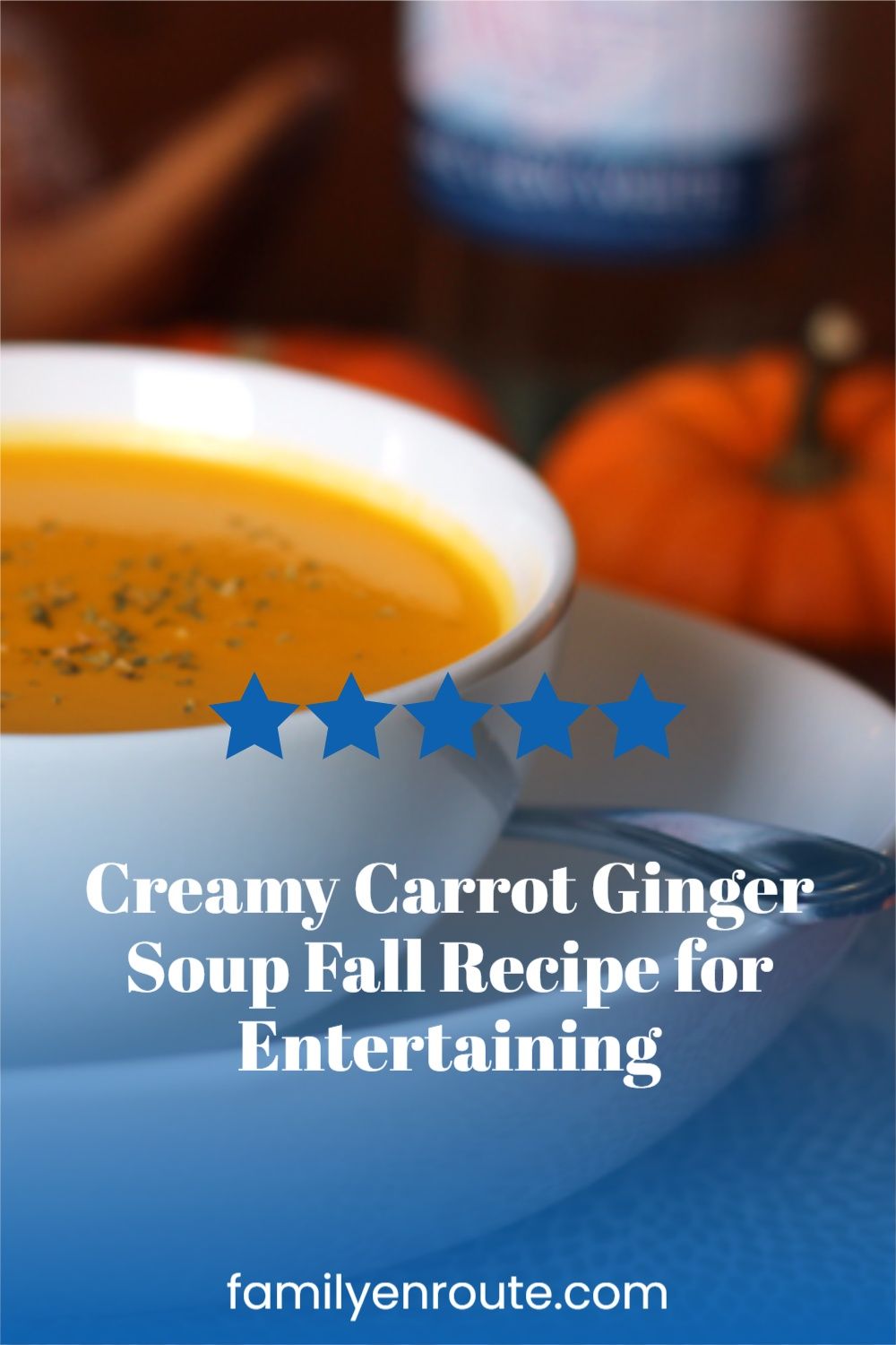 Indulge Yourself with the Rich Flavour of Creamy Carrot Ginger Soup